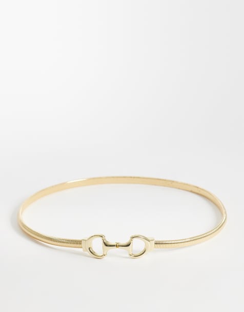 Mango chain belt in gold - view 1