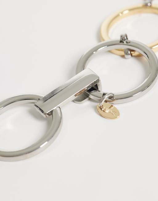 Mango chain belt in silver and gold, 2 of 3