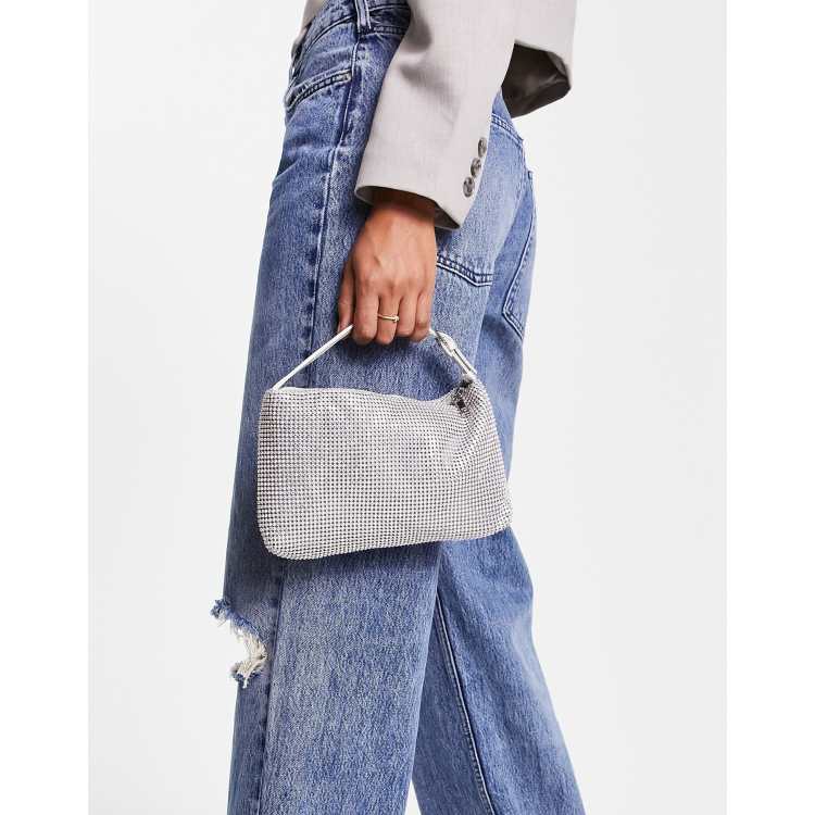 Mango best sale silver bag
