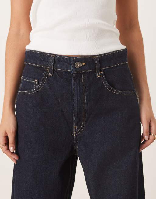 Mango – Charlot – Jeans in Indigoblau aus reiner Baumwolle mit abgerundetem Beinschnitt, 4 von 5