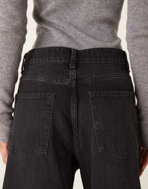 Mango - Charlot - Jeans van 100% katoen met ballonpijpen in zwart, 5 van 5
