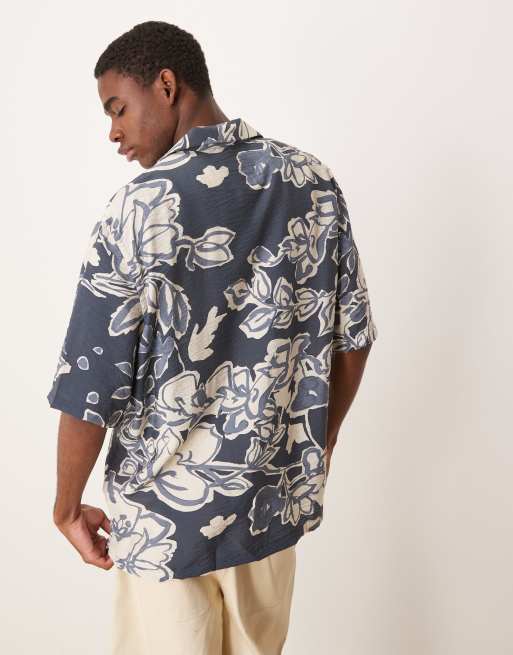 Mango - Chemise à manches courtes et imprimé fleuri abstrait, 2 de 4