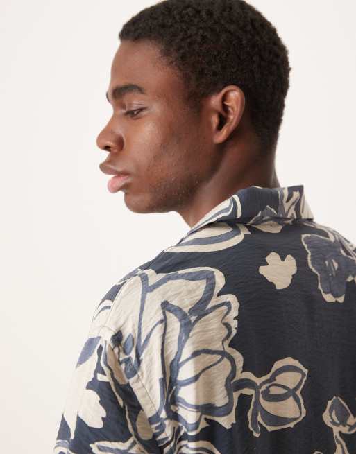 Mango - Chemise à manches courtes et imprimé fleuri abstrait, 4 de 4