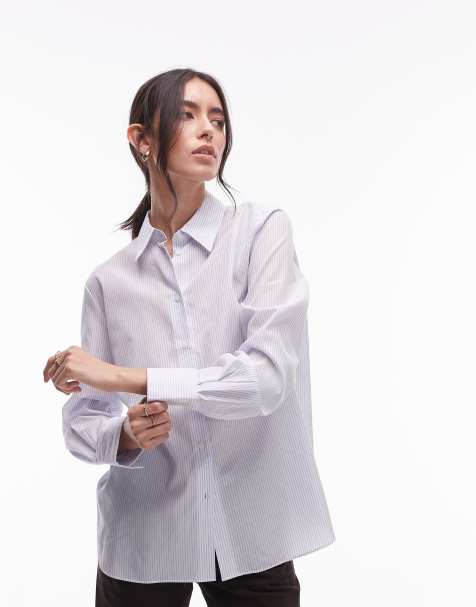 Mango - Chemise classique - Bleu clair - view 1