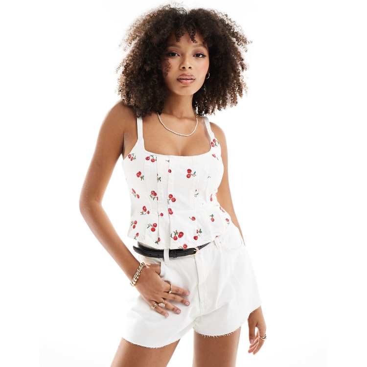 Mango sleeveless top store