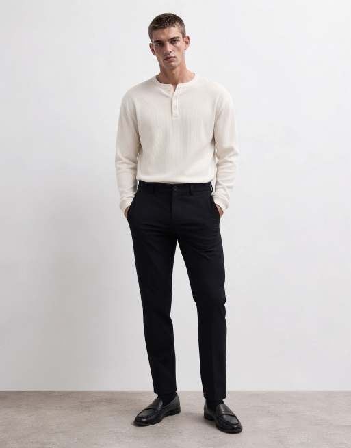 Mango chino in navy, 9 of 10