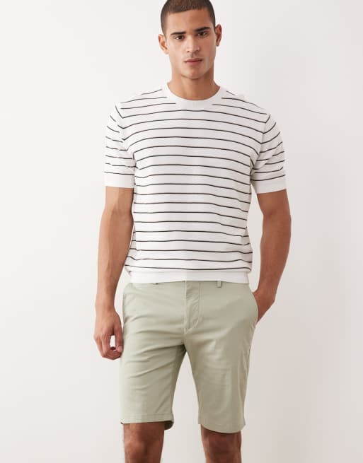 Mango chino shorts in mint green, 2 of 5