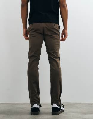 Mango Chinos In Brown