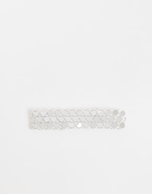 Mango choker in silver, 2 of 4