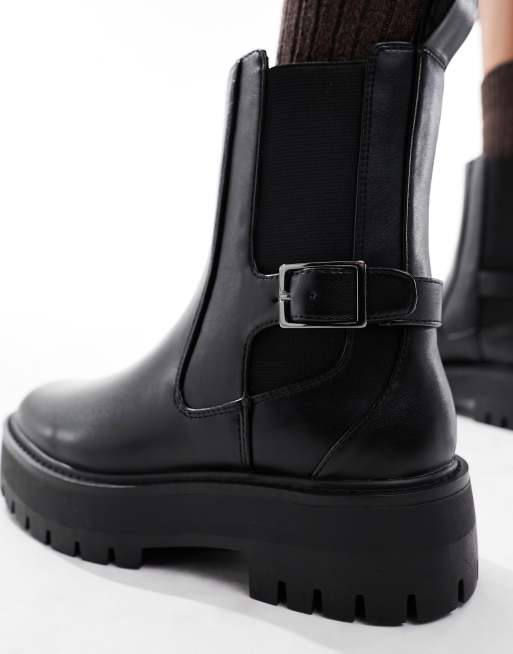 Mango platform hot sale boots