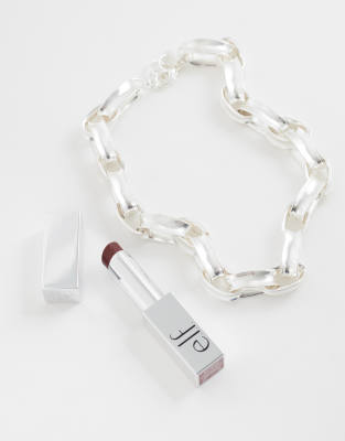 Mango Chunky Chain Necklace In Silver