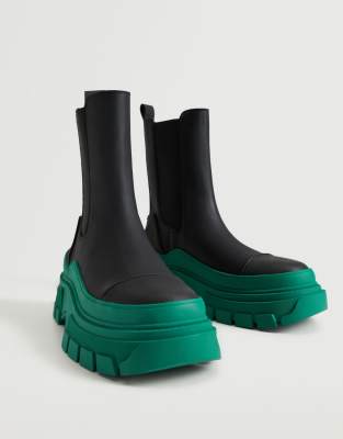 chelsea boots mango