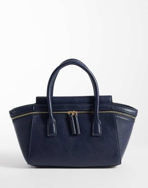 Mango city bag blu navy - view 1