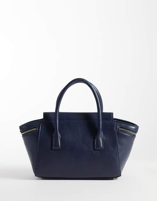 Mango city bag blu navy, 4 di 4