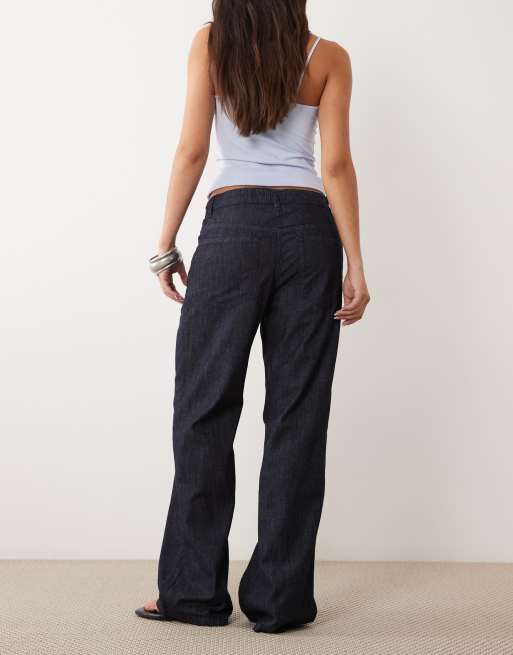 Mango Claire jeansy w kolorze indygo, 5 z 5