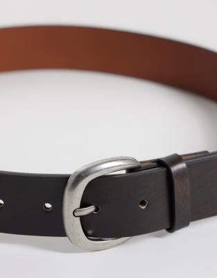 Mango Classic Belt In Black