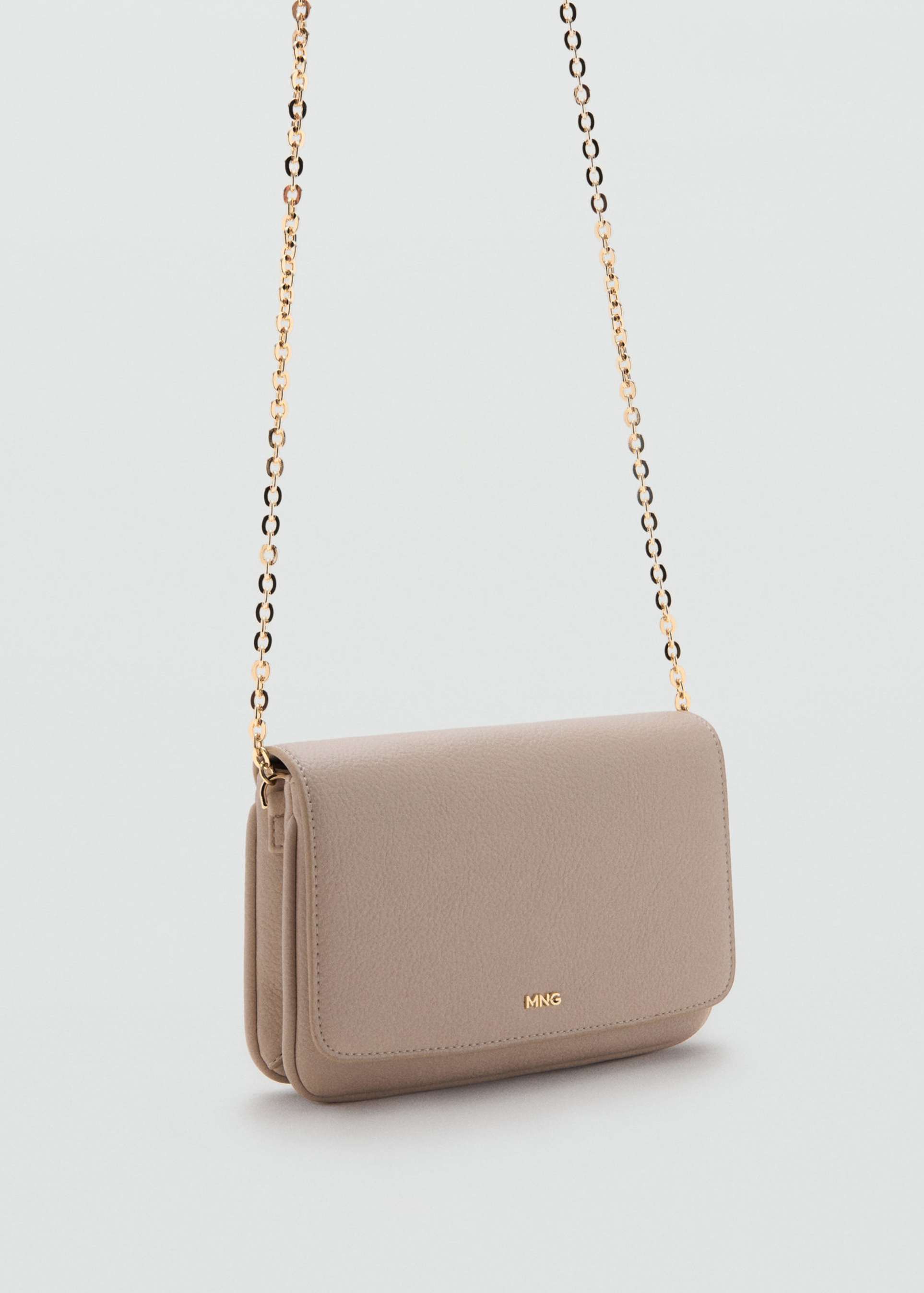 mango classic cross body bag in oat