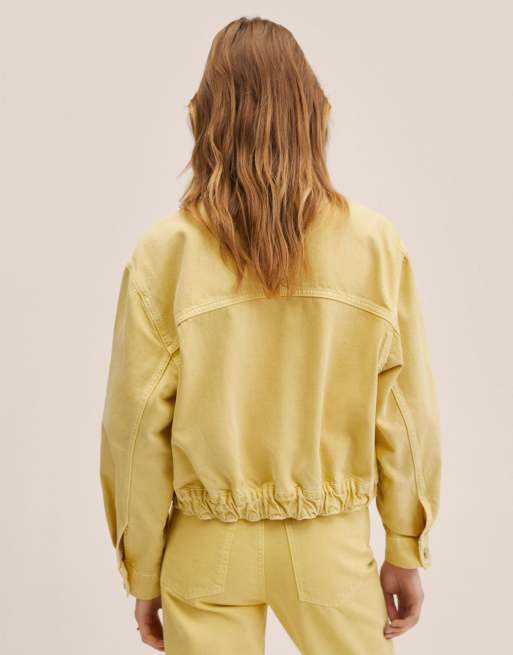 Mango on sale yellow jacket