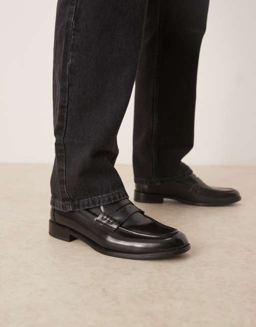 Mango classic loafer in black   , 2 of 4