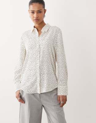 Mango Classic Shirt In Multi