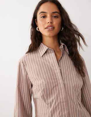 Mango Classic Shirt In Gray