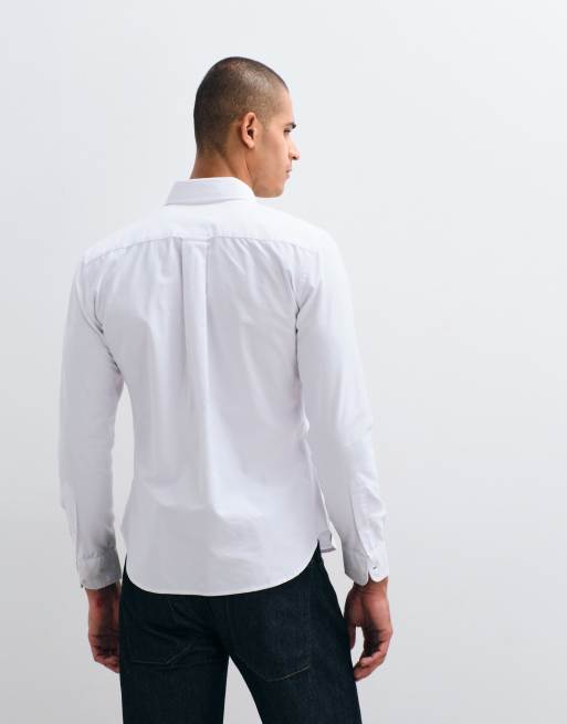 Mango classic shirt in white, 3 of 5