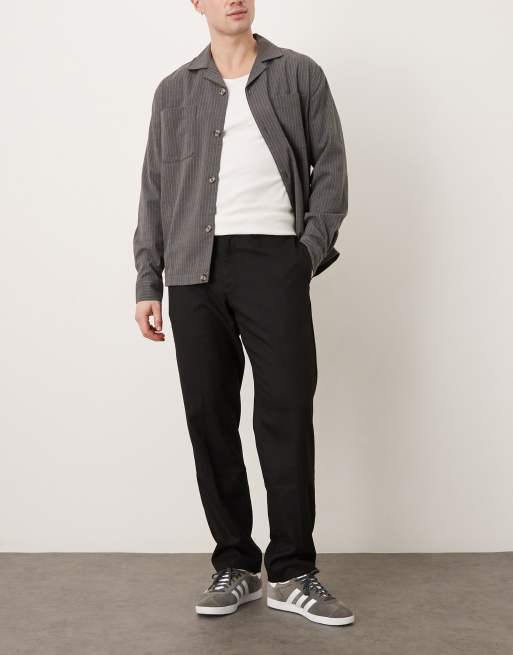 Mango classic tailored pants in black, 2 of 5