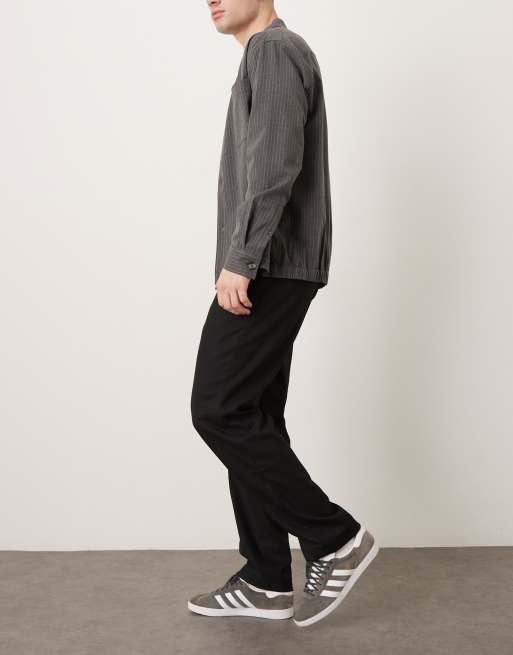 Mango classic tailored pants in black, 3 of 5