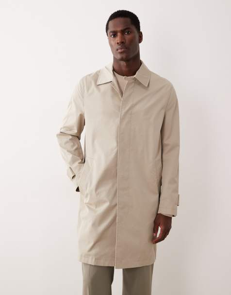 Mango classic trench coat in light beige - view 1