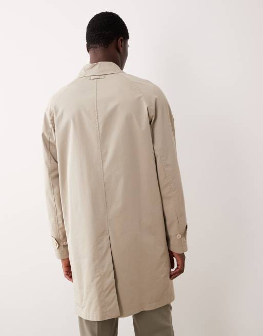 Mango classic trench coat in light beige, 3 of 5