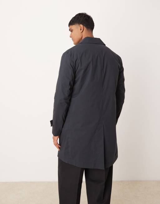 Mango navy trench coat hot sale