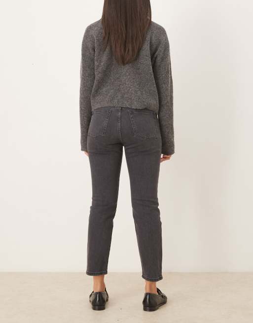 Mango – Claudia – Skinny-Jeans aus reiner Baumwolle in Grau, 2 von 5