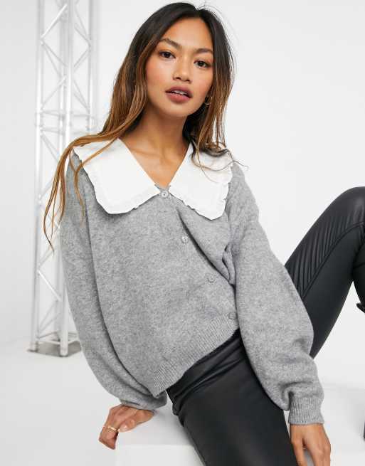 Mango 2025 grey cardigan