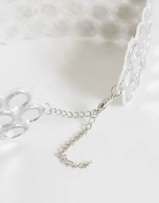 Mango - Collier ras de cou - Argenté, 4 de 4