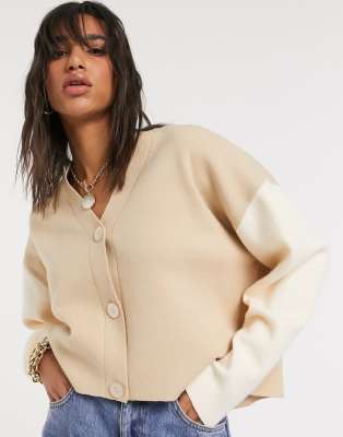 knitted cardigan and trouser set