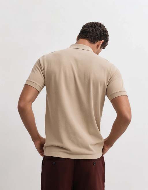 Mango coltrui T-shirt in beige, 9 van 10