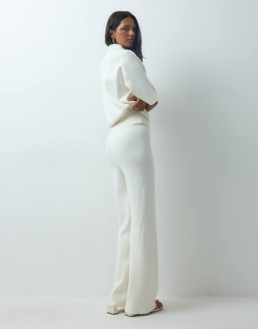 Mango Comet knit pants in ecru - part of a set, 5 of 5