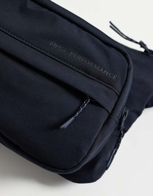 Mango - Compact heuptasje in marineblauw, 3 van 4