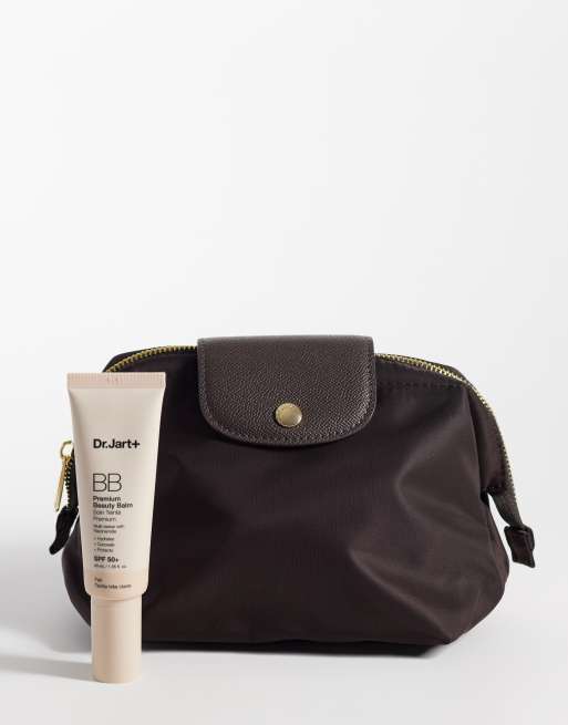 Mango cosmetic bag in chocolate, 2 of 4