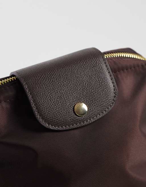 Mango cosmetic bag in chocolate, 3 of 4