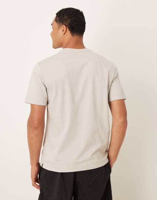 Mango cotton mix t-shirt in grey, 3 of 5