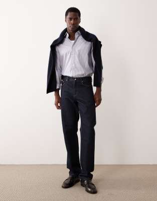 Mango Cotton Shirt In Blue