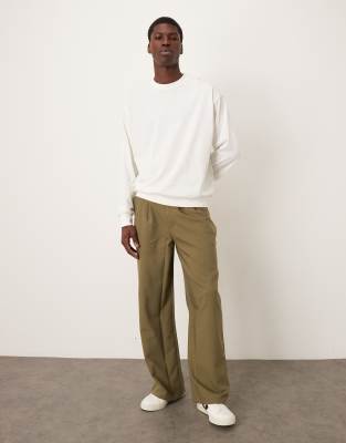 Mango Cotton Sweatshirt In Neutral