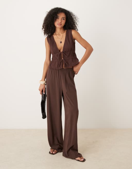 トップス ferrariminons PERFORATED TECHNICAL T-SHIRT - taupe brown | ZARA United States