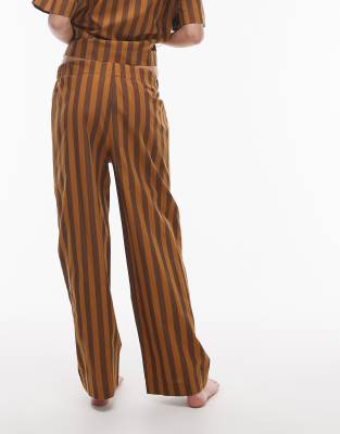 Shop Mango Cotton Wide Leg Pajama Pants