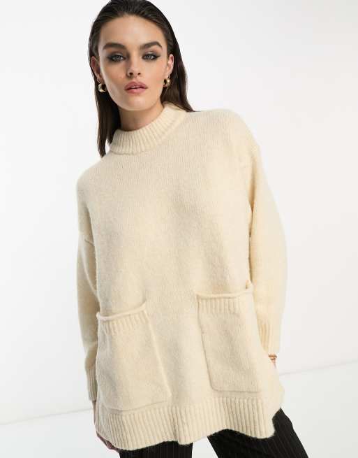 Mango cream clearance jumper