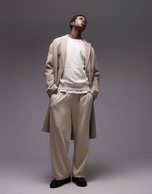Mango Crewneck Sweatshirt In Neutral