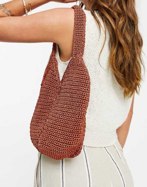 Mango cheap crochet bag