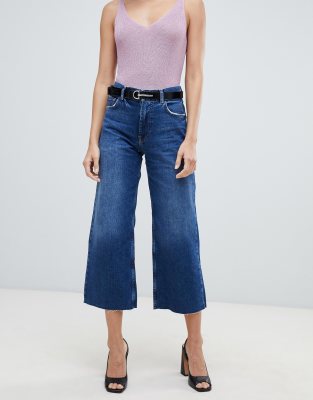 mango cropped jeans