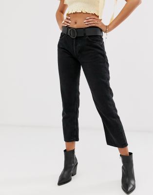 mango cropped flare jeans